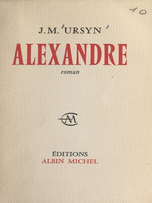 cover image of Alexandre